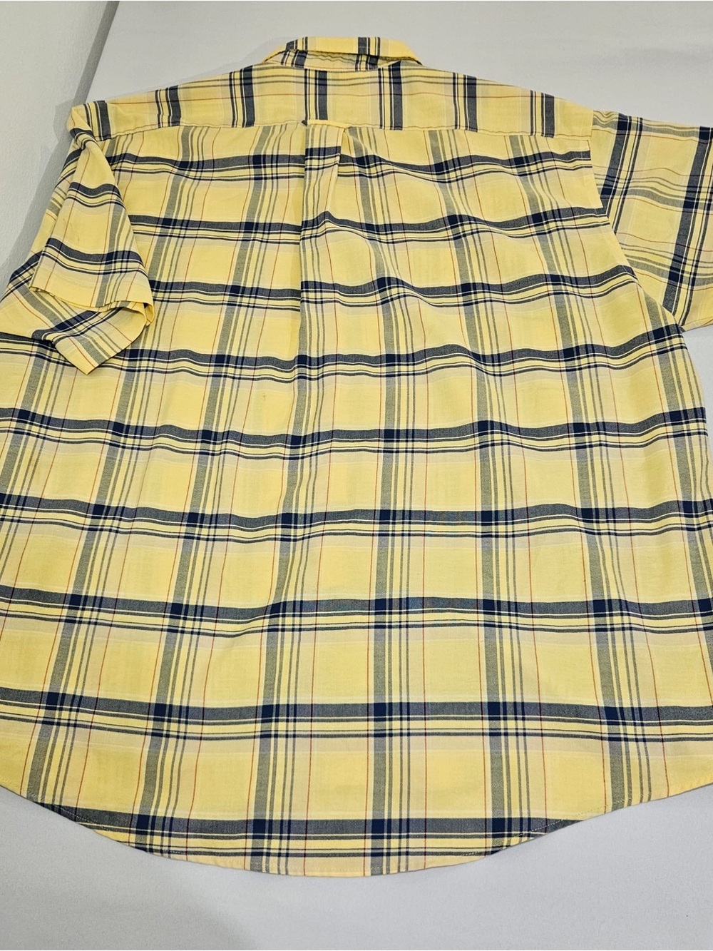 Towncraft Wrinkle Free Mens Plaid Short Sleeve Button Down Shirts XL Lot of 2 - Picture 11 of 15